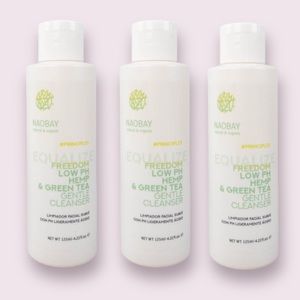 🔅 THREE Naobay Equalize Low PH Hemp and Green Tea Gentle Cleanser 4.22oz 125ml